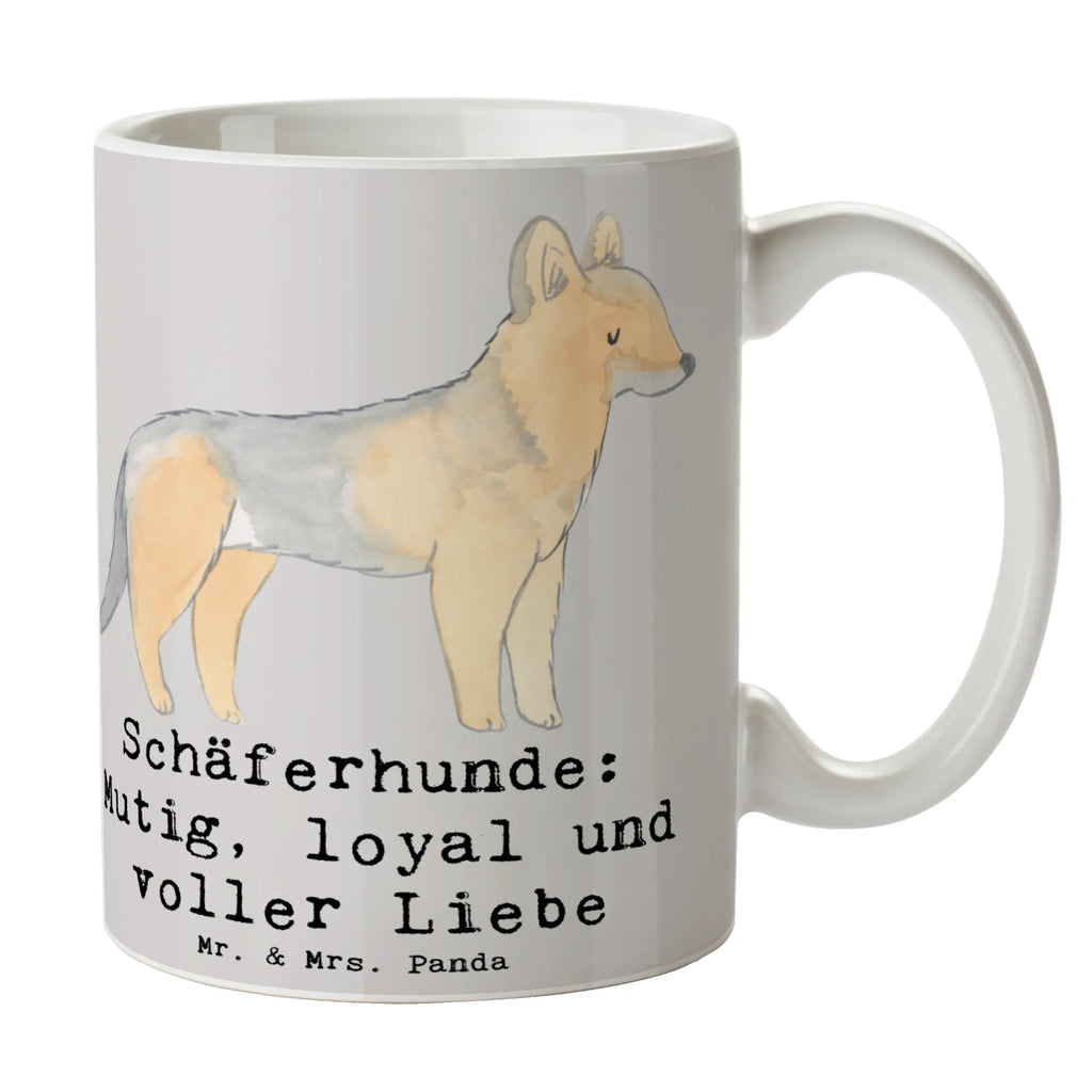 Mug Schäferhunde: Mutig, loyal und voller Liebe Keramiktasse, Kaffeetasse, Tasse mit Motiven, Tasse mit Zitaten, Teetasse, Tasse, Geschenktasse, Porzellantasse, Bürotasse, Hund, Hunderasse, Rassehund, Hundebesitzer, Geschenk, Tierfreund, Schenken, Welpe
