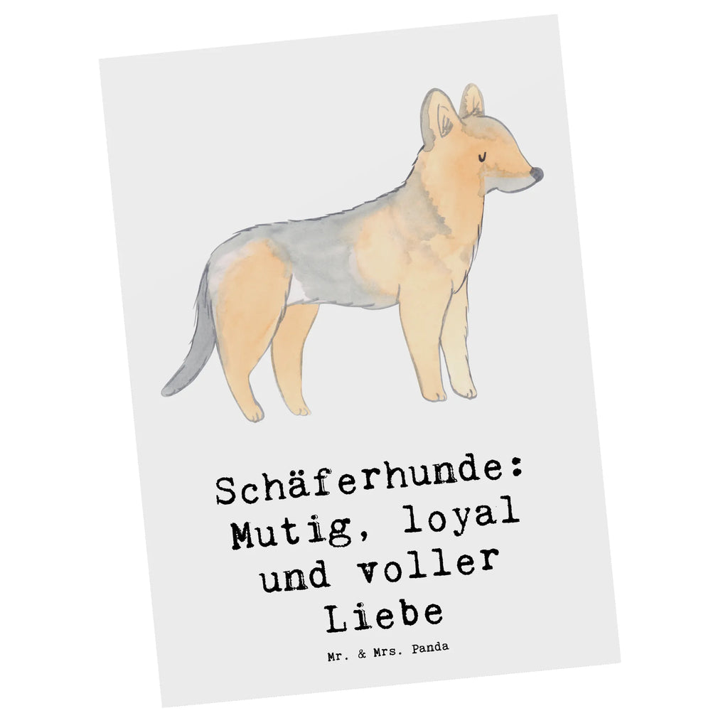 Postkarte Schäferhunde Freundschaft Einladung Geburtstag, Einladungskarte, Ansichtskarten, Einladungskarten Geburtstag, Ansichtskarte, Grußkarte, Einladung, Postkarte, Karte, Geschenkkarte, Dankeskarte, Geburtstagskarte, Hund, Hunderasse, Rassehund, Hundebesitzer, Geschenk, Tierfreund, Schenken, Welpe