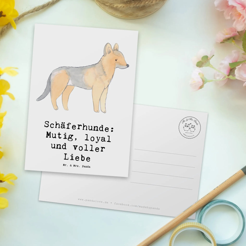 Postkarte Schäferhunde Freundschaft Einladung Geburtstag, Einladungskarte, Ansichtskarten, Einladungskarten Geburtstag, Ansichtskarte, Grußkarte, Einladung, Postkarte, Karte, Geschenkkarte, Dankeskarte, Geburtstagskarte, Hund, Hunderasse, Rassehund, Hundebesitzer, Geschenk, Tierfreund, Schenken, Welpe