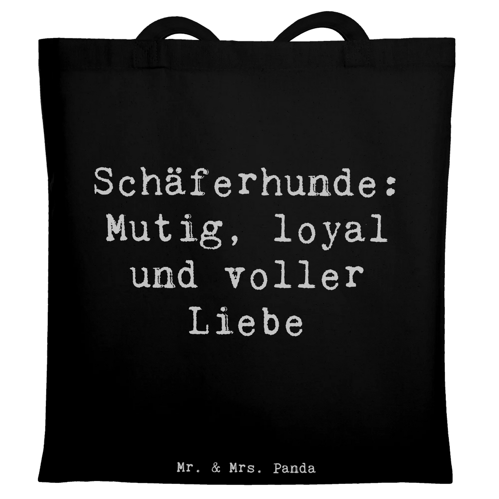 Tote bag Saying Schäferhunde: Mutig, loyal und voller Liebe Stofftasche, Stoffbeutel, Jutebeutel, Laptoptasche, Schultertasche, Tasche, Jutetasche, Shopper, Umhängetasche, Strandtasche, Tragetasche, Einkaufstüte, Einkaufstasche, Beutel, Badetasche, Beuteltasche, Hund, Hunderasse, Rassehund, Hundebesitzer, Geschenk, Tierfreund, Schenken, Welpe