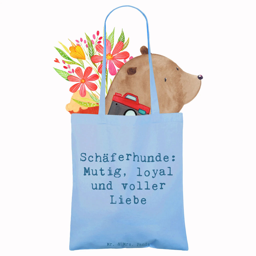 Tote bag Saying Schäferhunde: Mutig, loyal und voller Liebe Stofftasche, Stoffbeutel, Jutebeutel, Laptoptasche, Schultertasche, Tasche, Jutetasche, Shopper, Umhängetasche, Strandtasche, Tragetasche, Einkaufstüte, Einkaufstasche, Beutel, Badetasche, Beuteltasche, Hund, Hunderasse, Rassehund, Hundebesitzer, Geschenk, Tierfreund, Schenken, Welpe
