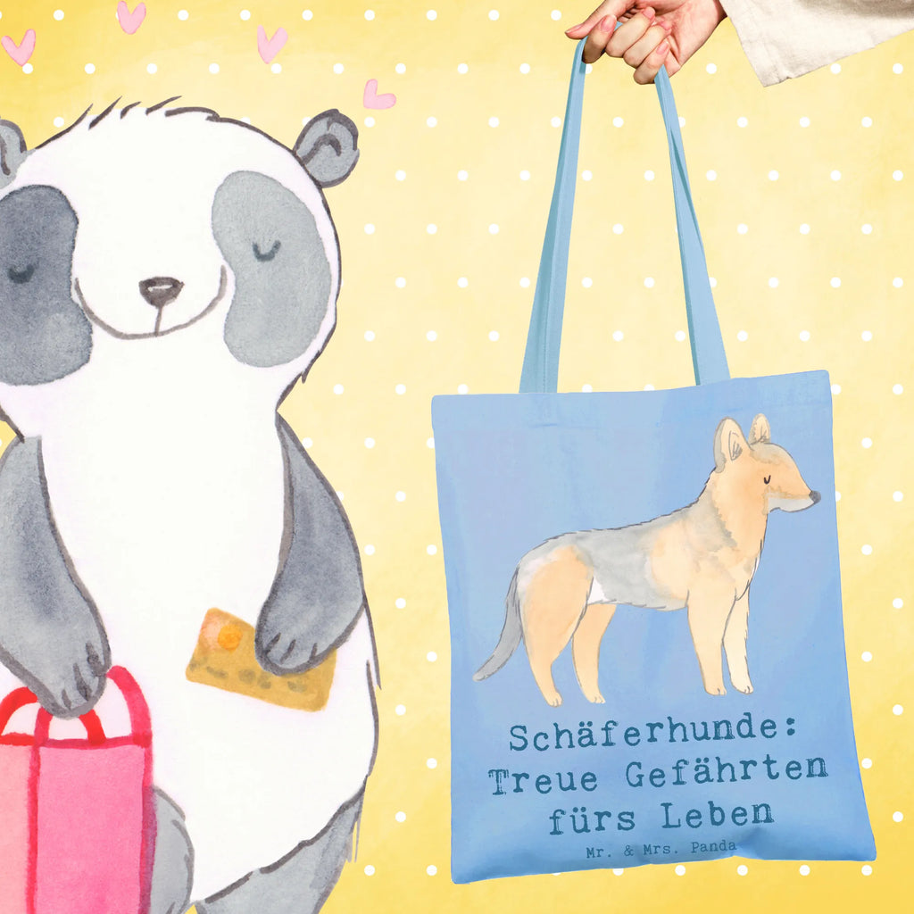 Tragetasche Schäferhund Gefährten Stoffbeutel, Strandtasche, Tragetasche, Jutebeutel, Jutetasche, Schultertasche, Tasche, Laptoptasche, Stofftasche, Shopper, Umhängetasche, Einkaufstüte, Beutel, Badetasche, Beuteltasche, Einkaufstasche, Hund, Hunderasse, Rassehund, Hundebesitzer, Geschenk, Tierfreund, Schenken, Welpe