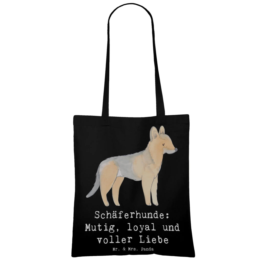 Tote bag Schäferhunde: Mutig, loyal und voller Liebe Jutebeutel, Stoffbeutel, Tasche, Beuteltasche, Badetasche, Umhängetasche, Strandtasche, Beutel, Laptoptasche, Jutetasche, Schultertasche, Shopper, Einkaufstüte, Einkaufstasche, Tragetasche, Stofftasche, Hund, Hunderasse, Rassehund, Hundebesitzer, Geschenk, Tierfreund, Schenken, Welpe