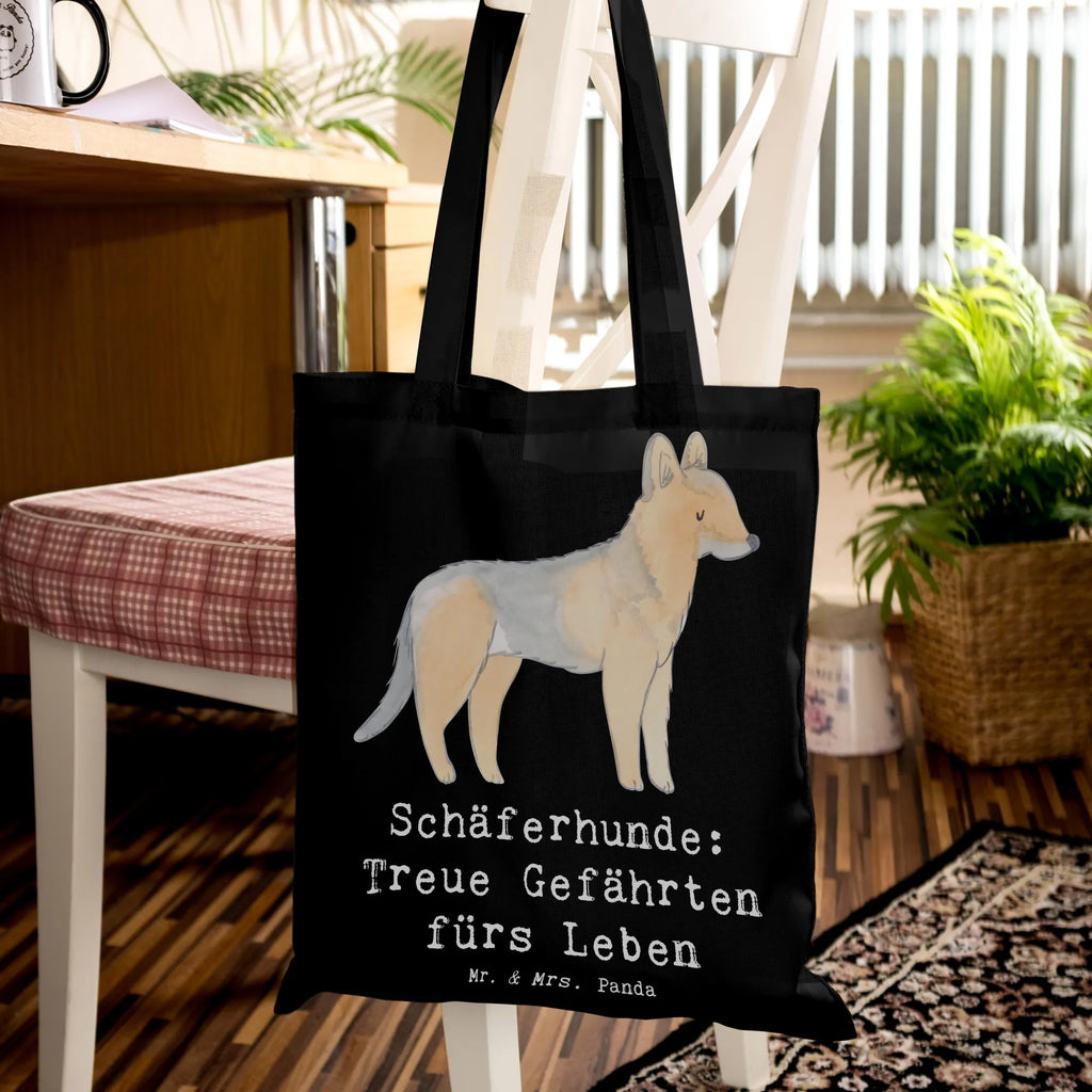Tragetasche Schäferhund Gefährten Stoffbeutel, Strandtasche, Tragetasche, Jutebeutel, Jutetasche, Schultertasche, Tasche, Laptoptasche, Stofftasche, Shopper, Umhängetasche, Einkaufstüte, Beutel, Badetasche, Beuteltasche, Einkaufstasche, Hund, Hunderasse, Rassehund, Hundebesitzer, Geschenk, Tierfreund, Schenken, Welpe