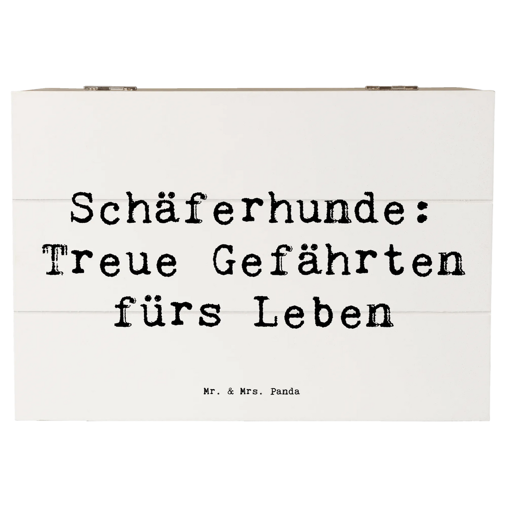 Holzkiste Spruch Schäferhund Gefährten XXL, Geschenkdose, Dekokiste, Erinnerungsbox, Schatulle, Geschenkbox, Aufbewahrungsbox, Erinnerungskiste, Holzkiste, Schatzkiste, Truhe, Kiste, Hund, Hunderasse, Rassehund, Hundebesitzer, Geschenk, Tierfreund, Schenken, Welpe