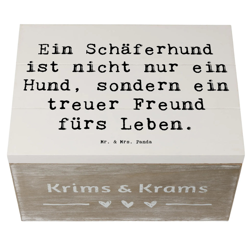 Holzkiste Spruch Schäferhund Freund Schatzkiste, Erinnerungskiste, Aufbewahrungsbox, Kiste, Erinnerungsbox, Truhe, Schatulle, Geschenkdose, XXL, Geschenkbox, Dekokiste, Holzkiste, Hund, Hunderasse, Rassehund, Hundebesitzer, Geschenk, Tierfreund, Schenken, Welpe