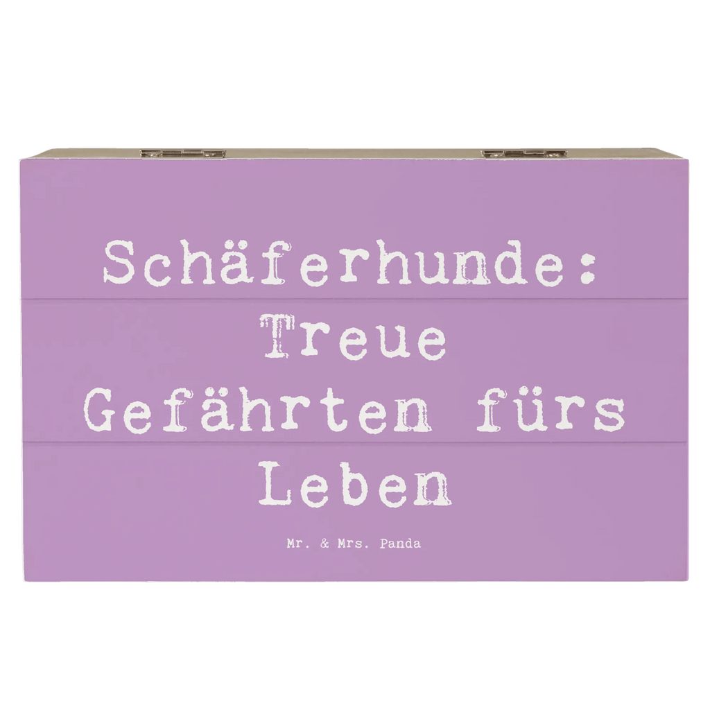 Holzkiste Spruch Schäferhund Gefährten XXL, Geschenkdose, Dekokiste, Erinnerungsbox, Schatulle, Geschenkbox, Aufbewahrungsbox, Erinnerungskiste, Holzkiste, Schatzkiste, Truhe, Kiste, Hund, Hunderasse, Rassehund, Hundebesitzer, Geschenk, Tierfreund, Schenken, Welpe