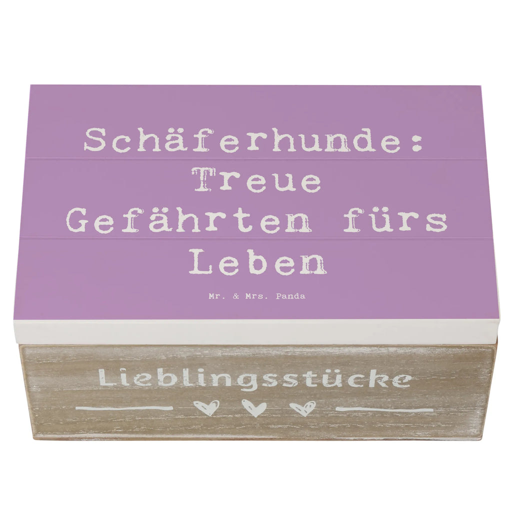 Holzkiste Spruch Schäferhund Gefährten XXL, Geschenkdose, Dekokiste, Erinnerungsbox, Schatulle, Geschenkbox, Aufbewahrungsbox, Erinnerungskiste, Holzkiste, Schatzkiste, Truhe, Kiste, Hund, Hunderasse, Rassehund, Hundebesitzer, Geschenk, Tierfreund, Schenken, Welpe