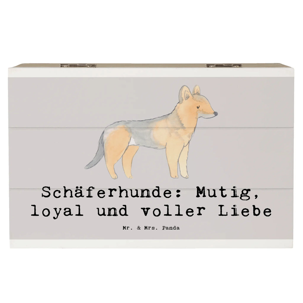 Holzkiste Schäferhunde Freundschaft Erinnerungskiste, Dekokiste, Truhe, Kiste, Geschenkbox, Erinnerungsbox, Geschenkdose, Schatzkiste, Aufbewahrungsbox, Holzkiste, XXL, Schatulle, Hund, Hunderasse, Rassehund, Hundebesitzer, Geschenk, Tierfreund, Schenken, Welpe