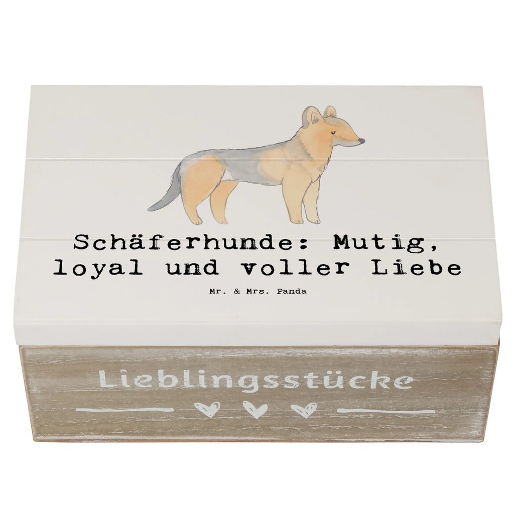 Holzkiste Schäferhunde Freundschaft Erinnerungskiste, Dekokiste, Truhe, Kiste, Geschenkbox, Erinnerungsbox, Geschenkdose, Schatzkiste, Aufbewahrungsbox, Holzkiste, XXL, Schatulle, Hund, Hunderasse, Rassehund, Hundebesitzer, Geschenk, Tierfreund, Schenken, Welpe