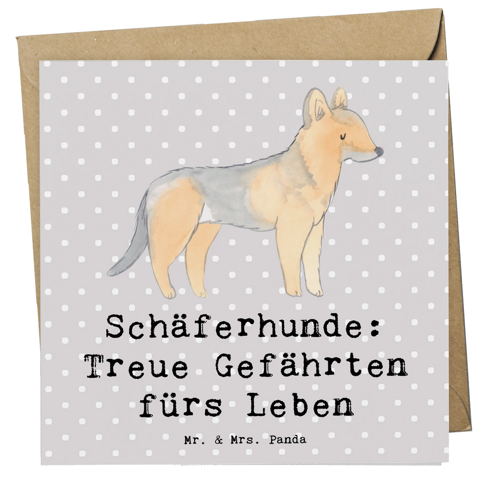 Deluxe Card Schäferhunde: Treue Gefährten fürs Leben Hochwertige Klappkarte, Karte, Klappkarte, Einladungskarte, Grußkarte, Glückwunschkarte, Hochwertige Grußkarte, Hochzeitskarte, Geburtstagskarte, Hund, Hunderasse, Rassehund, Hundebesitzer, Geschenk, Tierfreund, Schenken, Welpe
