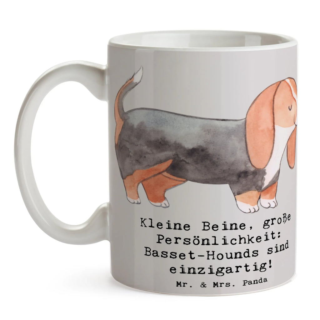 Mug Kleine Beine, große Persönlichkeit: Basset-Hounds sind einzigartig! Bürotasse, Geschenktasse, Tasse mit Motiven, Teetasse, Tasse, Tasse mit Zitaten, Keramiktasse, Porzellantasse, Kaffeetasse, Hund, Hunderasse, Rassehund, Hundebesitzer, Geschenk, Tierfreund, Schenken, Welpe