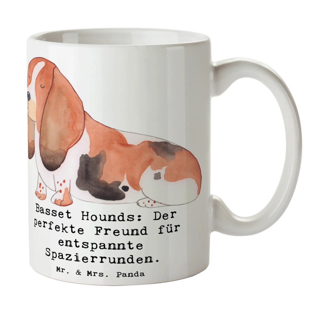 Tasse Basset Hound Freund Geschenktasse, Bürotasse, Porzellantasse, Keramiktasse, Kaffeetasse, Teetasse, Tasse mit Zitaten, Tasse mit Motiven, Tasse, Hund, Hunderasse, Rassehund, Hundebesitzer, Geschenk, Tierfreund, Schenken, Welpe