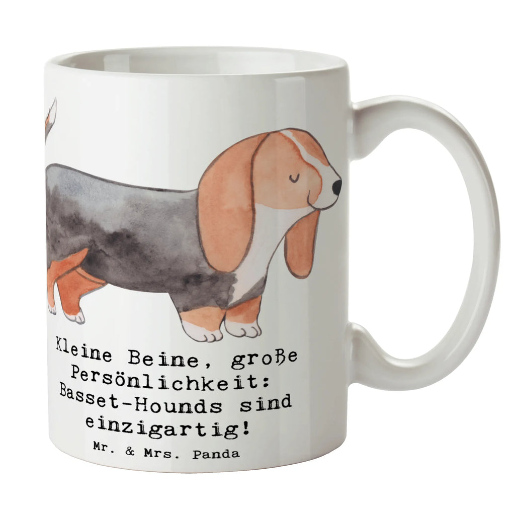 Mug Kleine Beine, große Persönlichkeit: Basset-Hounds sind einzigartig! Bürotasse, Geschenktasse, Tasse mit Motiven, Teetasse, Tasse, Tasse mit Zitaten, Keramiktasse, Porzellantasse, Kaffeetasse, Hund, Hunderasse, Rassehund, Hundebesitzer, Geschenk, Tierfreund, Schenken, Welpe