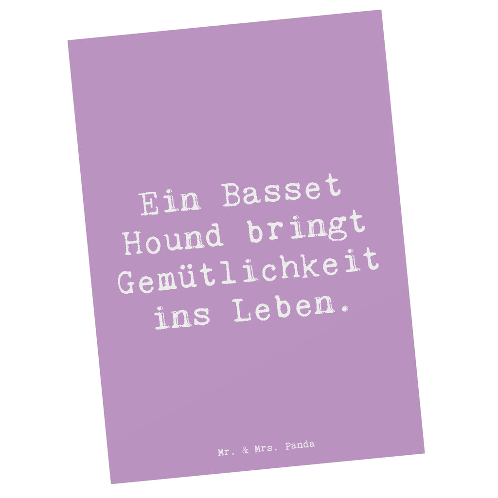 Postkarte Spruch Basset Hound Gemütlichkeit Ansichtskarte, Einladung, Dankeskarte, Karte, Grußkarte, Geburtstagskarte, Postkarte, Einladungskarte, Einladung Geburtstag, Ansichtskarten, Geschenkkarte, Einladungskarten Geburtstag, Hund, Hunderasse, Rassehund, Hundebesitzer, Geschenk, Tierfreund, Schenken, Welpe