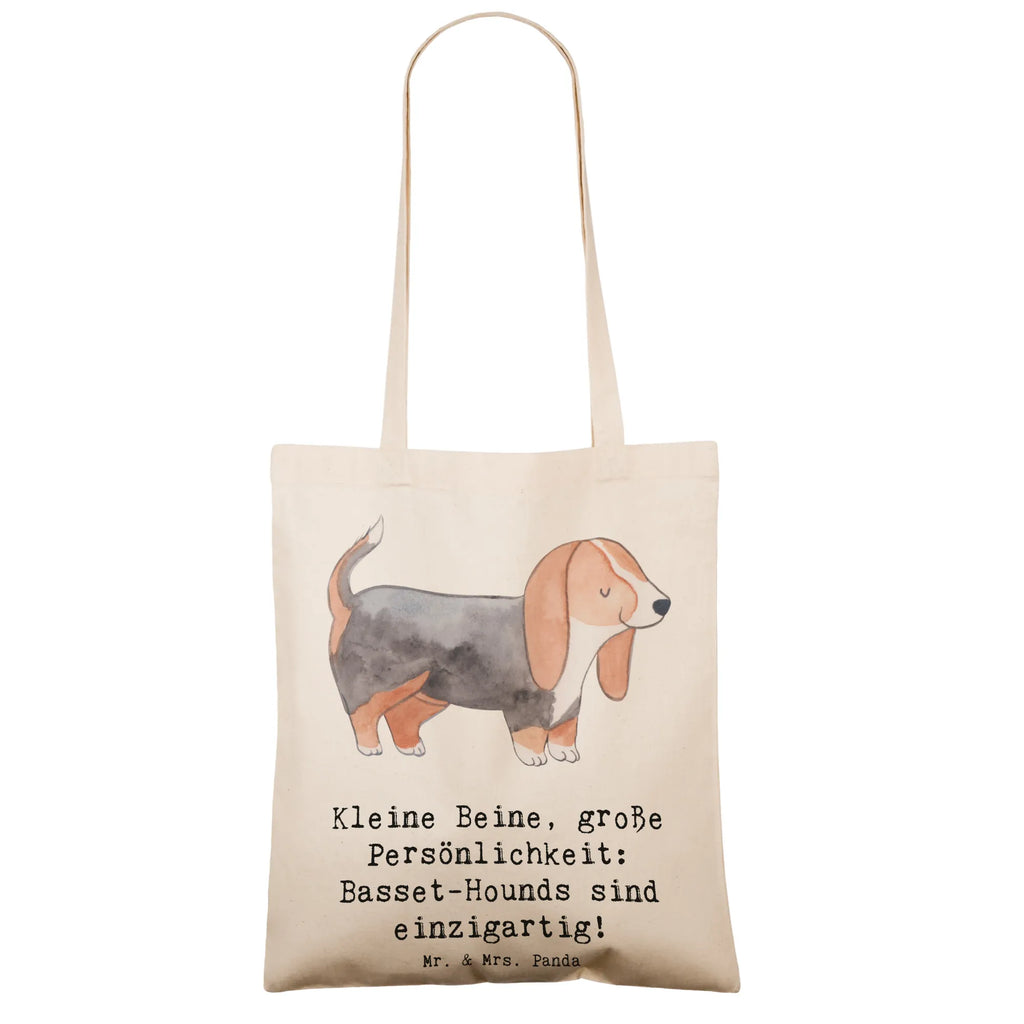Tragetasche Basset Hound Persönlichkeit Strandtasche, Einkaufstüte, Tasche, Laptoptasche, Umhängetasche, Schultertasche, Jutetasche, Stoffbeutel, Beutel, Tragetasche, Beuteltasche, Jutebeutel, Shopper, Stofftasche, Badetasche, Einkaufstasche, Hund, Hunderasse, Rassehund, Hundebesitzer, Geschenk, Tierfreund, Schenken, Welpe