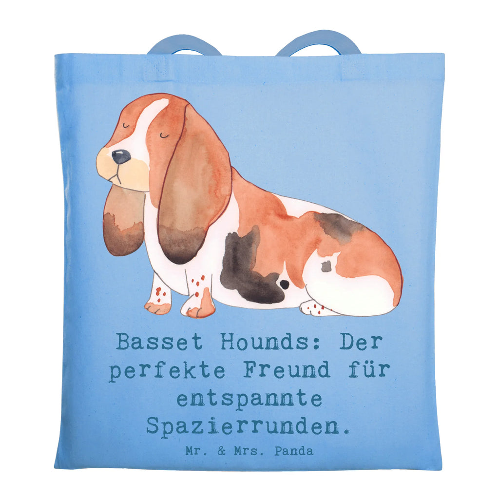 Tragetasche Basset Hound Freund Jutebeutel, Schultertasche, Shopper, Tasche, Strandtasche, Badetasche, Umhängetasche, Stofftasche, Beutel, Tragetasche, Laptoptasche, Jutetasche, Beuteltasche, Einkaufstüte, Stoffbeutel, Einkaufstasche, Hund, Hunderasse, Rassehund, Hundebesitzer, Geschenk, Tierfreund, Schenken, Welpe