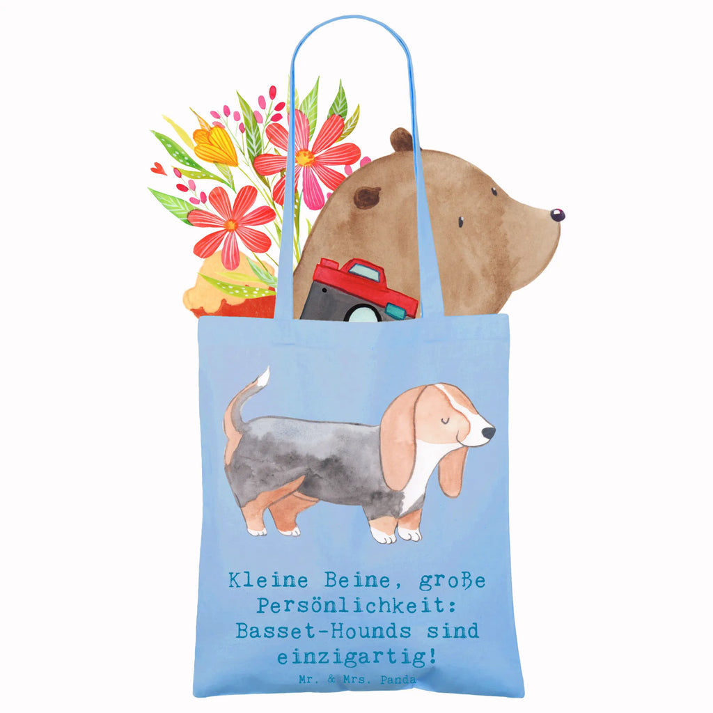 Tragetasche Basset Hound Persönlichkeit Strandtasche, Einkaufstüte, Tasche, Laptoptasche, Umhängetasche, Schultertasche, Jutetasche, Stoffbeutel, Beutel, Tragetasche, Beuteltasche, Jutebeutel, Shopper, Stofftasche, Badetasche, Einkaufstasche, Hund, Hunderasse, Rassehund, Hundebesitzer, Geschenk, Tierfreund, Schenken, Welpe
