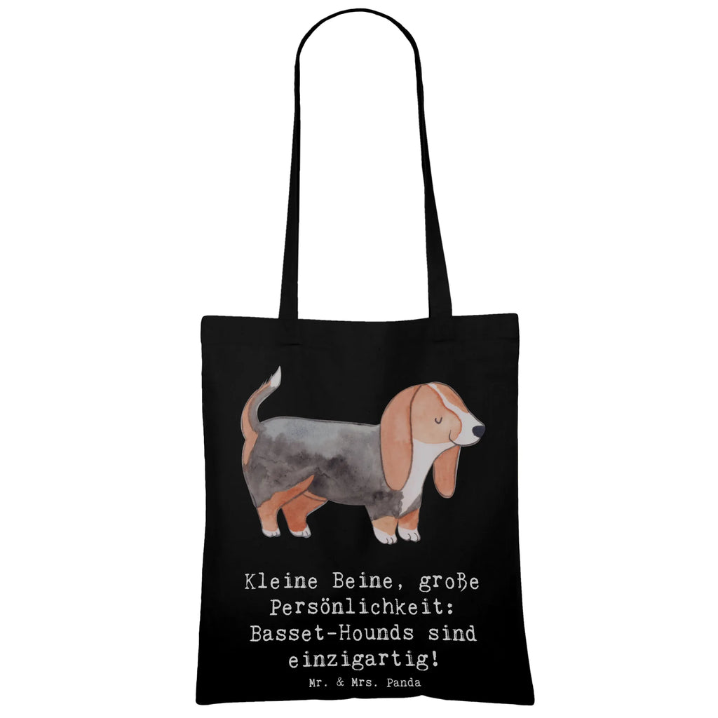 Tragetasche Basset Hound Persönlichkeit Strandtasche, Einkaufstüte, Tasche, Laptoptasche, Umhängetasche, Schultertasche, Jutetasche, Stoffbeutel, Beutel, Tragetasche, Beuteltasche, Jutebeutel, Shopper, Stofftasche, Badetasche, Einkaufstasche, Hund, Hunderasse, Rassehund, Hundebesitzer, Geschenk, Tierfreund, Schenken, Welpe