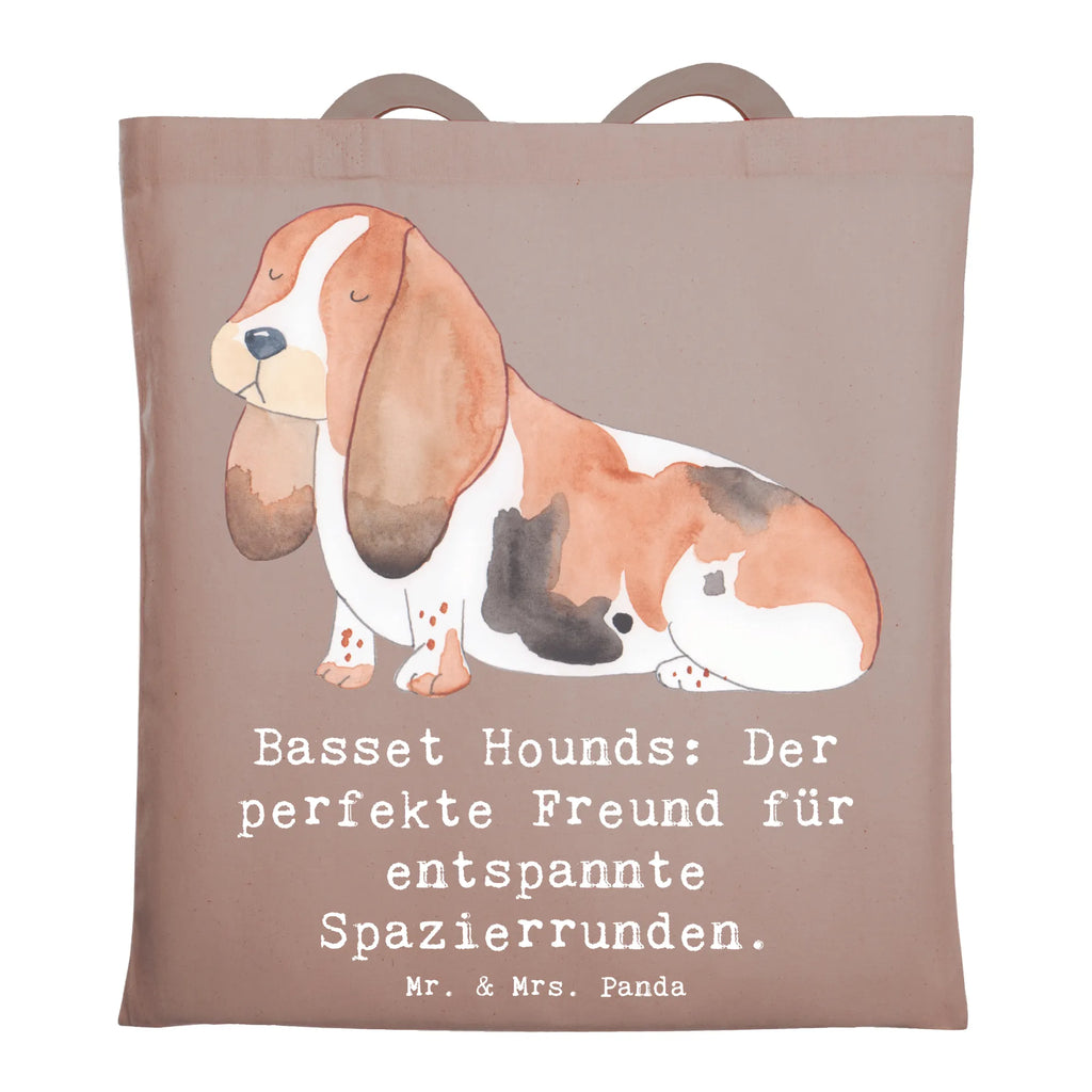 Tragetasche Basset Hound Freund Jutebeutel, Schultertasche, Shopper, Tasche, Strandtasche, Badetasche, Umhängetasche, Stofftasche, Beutel, Tragetasche, Laptoptasche, Jutetasche, Beuteltasche, Einkaufstüte, Stoffbeutel, Einkaufstasche, Hund, Hunderasse, Rassehund, Hundebesitzer, Geschenk, Tierfreund, Schenken, Welpe