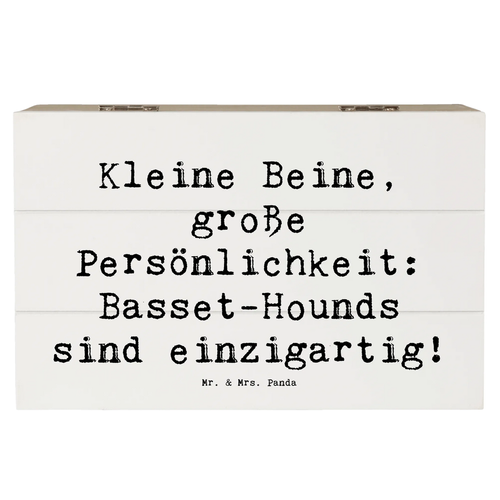 Holzkiste Spruch Basset Hound Persönlichkeit Erinnerungskiste, Erinnerungsbox, Geschenkbox, Truhe, XXL, Aufbewahrungsbox, Dekokiste, Schatzkiste, Schatulle, Holzkiste, Geschenkdose, Kiste, Hund, Hunderasse, Rassehund, Hundebesitzer, Geschenk, Tierfreund, Schenken, Welpe