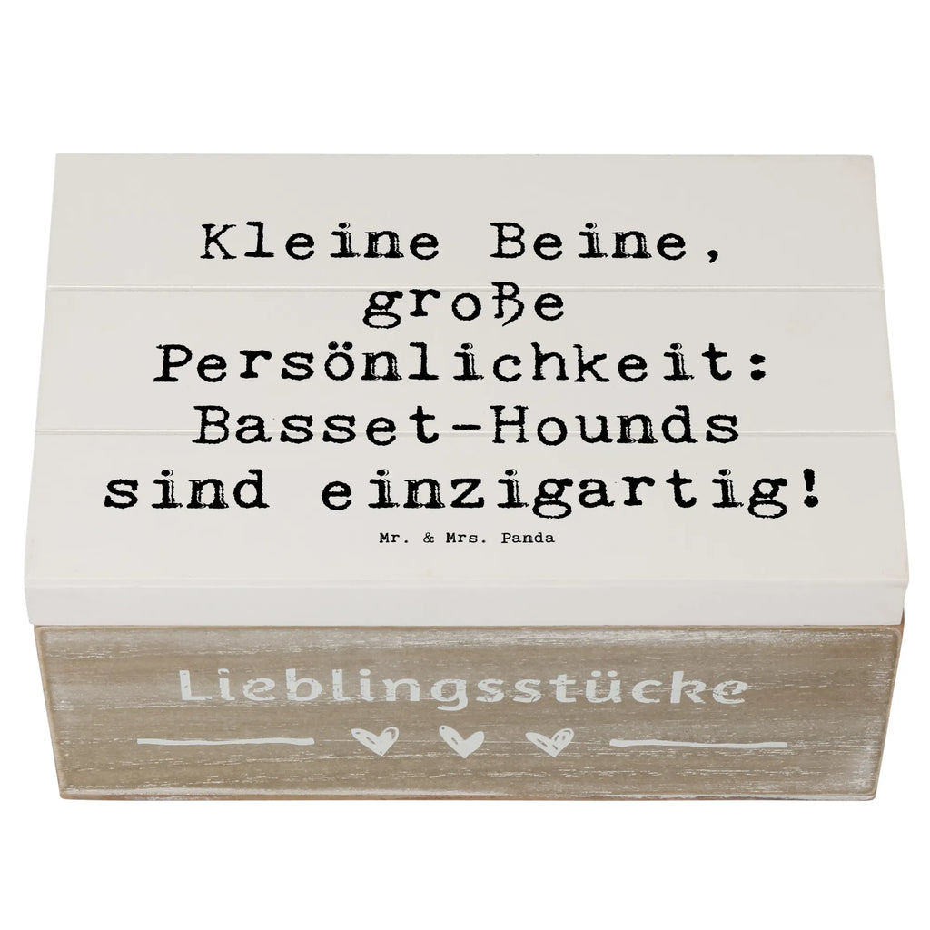 Holzkiste Spruch Basset Hound Persönlichkeit Erinnerungskiste, Erinnerungsbox, Geschenkbox, Truhe, XXL, Aufbewahrungsbox, Dekokiste, Schatzkiste, Schatulle, Holzkiste, Geschenkdose, Kiste, Hund, Hunderasse, Rassehund, Hundebesitzer, Geschenk, Tierfreund, Schenken, Welpe
