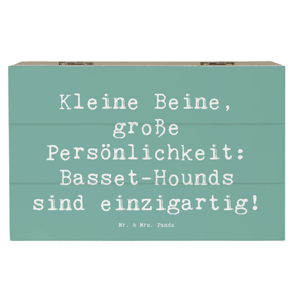 Holzkiste Spruch Basset Hound Persönlichkeit Erinnerungskiste, Erinnerungsbox, Geschenkbox, Truhe, XXL, Aufbewahrungsbox, Dekokiste, Schatzkiste, Schatulle, Holzkiste, Geschenkdose, Kiste, Hund, Hunderasse, Rassehund, Hundebesitzer, Geschenk, Tierfreund, Schenken, Welpe