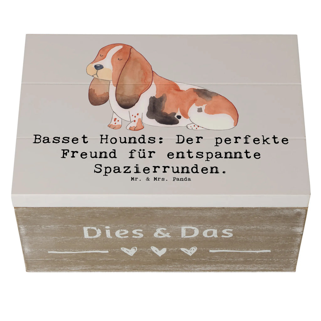 Holzkiste Basset Hound Freund Dekokiste, Erinnerungsbox, Schatulle, Aufbewahrungsbox, Truhe, XXL, Erinnerungskiste, Holzkiste, Schatzkiste, Kiste, Geschenkbox, Geschenkdose, Hund, Hunderasse, Rassehund, Hundebesitzer, Geschenk, Tierfreund, Schenken, Welpe