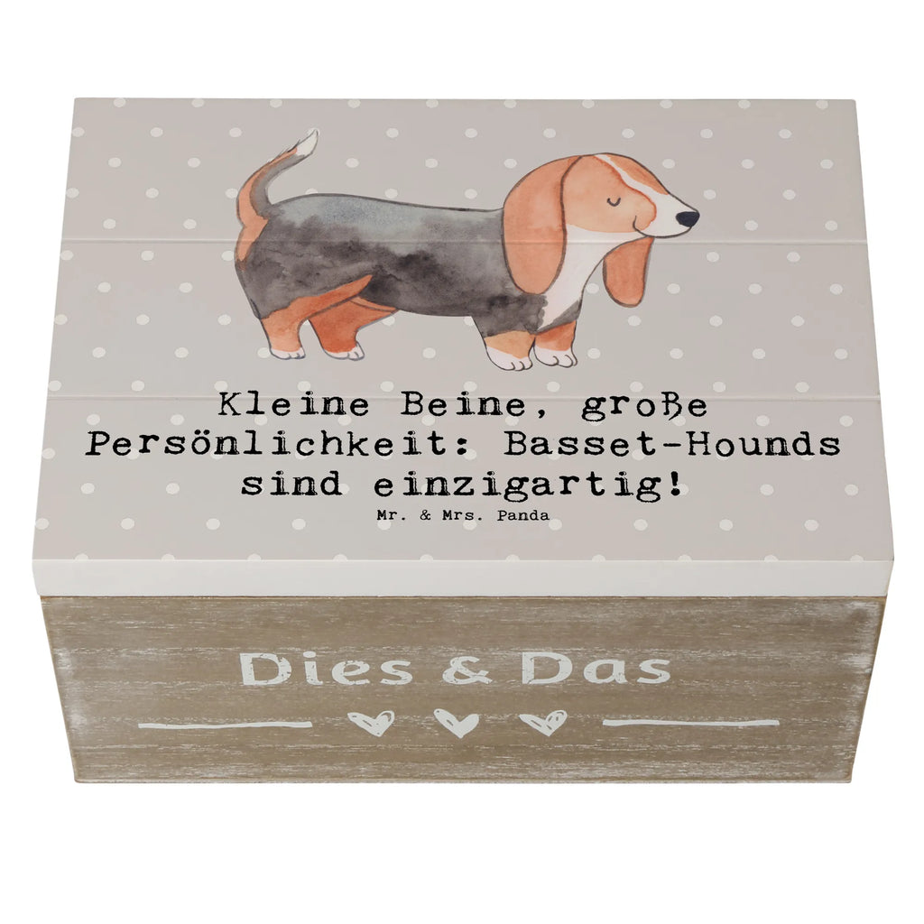 Holzkiste Basset Hound Persönlichkeit Schatulle, Kiste, Erinnerungskiste, Schatzkiste, Truhe, Dekokiste, Aufbewahrungsbox, Holzkiste, Geschenkbox, XXL, Erinnerungsbox, Geschenkdose, Hund, Hunderasse, Rassehund, Hundebesitzer, Geschenk, Tierfreund, Schenken, Welpe