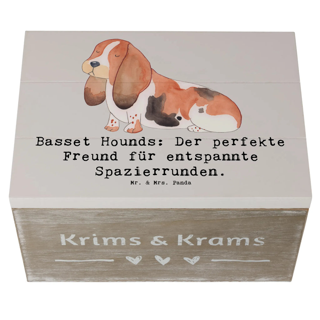 Holzkiste Basset Hound Freund Dekokiste, Erinnerungsbox, Schatulle, Aufbewahrungsbox, Truhe, XXL, Erinnerungskiste, Holzkiste, Schatzkiste, Kiste, Geschenkbox, Geschenkdose, Hund, Hunderasse, Rassehund, Hundebesitzer, Geschenk, Tierfreund, Schenken, Welpe