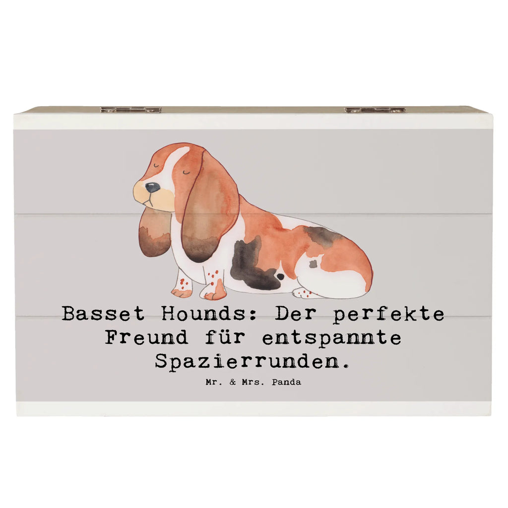 Holzkiste Basset Hound Freund Dekokiste, Erinnerungsbox, Schatulle, Aufbewahrungsbox, Truhe, XXL, Erinnerungskiste, Holzkiste, Schatzkiste, Kiste, Geschenkbox, Geschenkdose, Hund, Hunderasse, Rassehund, Hundebesitzer, Geschenk, Tierfreund, Schenken, Welpe