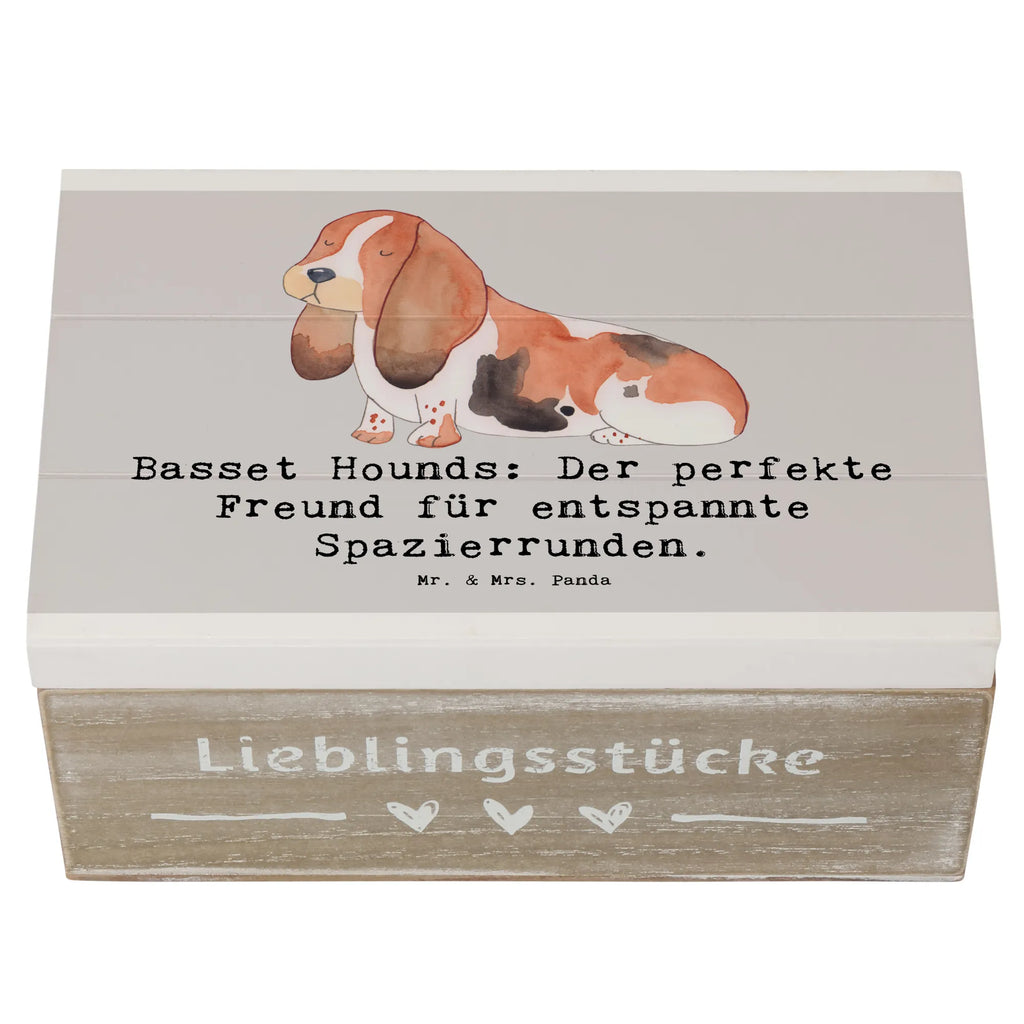 Holzkiste Basset Hound Freund Dekokiste, Erinnerungsbox, Schatulle, Aufbewahrungsbox, Truhe, XXL, Erinnerungskiste, Holzkiste, Schatzkiste, Kiste, Geschenkbox, Geschenkdose, Hund, Hunderasse, Rassehund, Hundebesitzer, Geschenk, Tierfreund, Schenken, Welpe