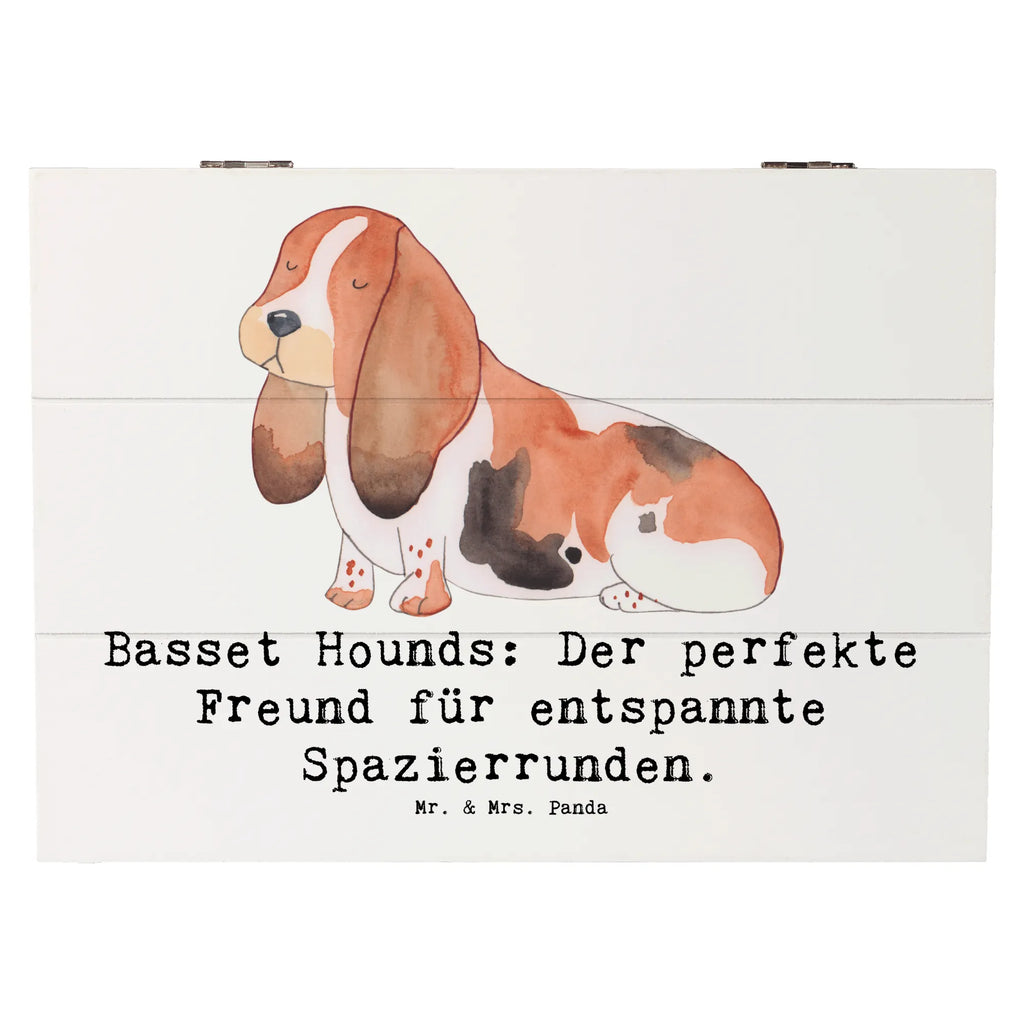 Holzkiste Basset Hound Freund Dekokiste, Erinnerungsbox, Schatulle, Aufbewahrungsbox, Truhe, XXL, Erinnerungskiste, Holzkiste, Schatzkiste, Kiste, Geschenkbox, Geschenkdose, Hund, Hunderasse, Rassehund, Hundebesitzer, Geschenk, Tierfreund, Schenken, Welpe