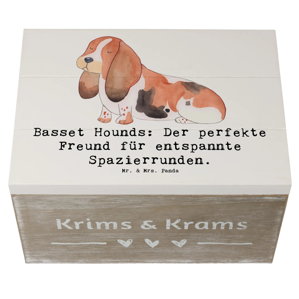 Holzkiste Basset Hound Freund Dekokiste, Erinnerungsbox, Schatulle, Aufbewahrungsbox, Truhe, XXL, Erinnerungskiste, Holzkiste, Schatzkiste, Kiste, Geschenkbox, Geschenkdose, Hund, Hunderasse, Rassehund, Hundebesitzer, Geschenk, Tierfreund, Schenken, Welpe