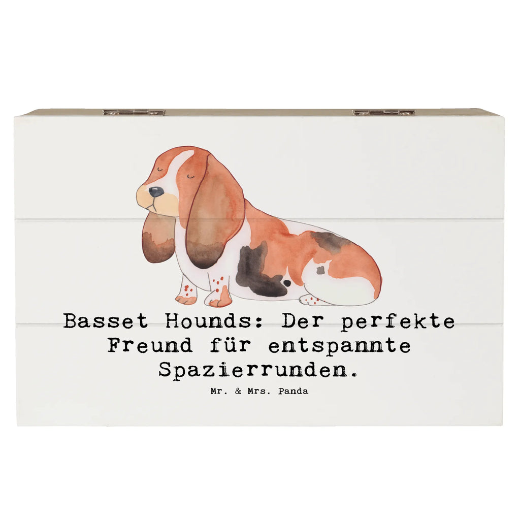 Holzkiste Basset Hound Freund Dekokiste, Erinnerungsbox, Schatulle, Aufbewahrungsbox, Truhe, XXL, Erinnerungskiste, Holzkiste, Schatzkiste, Kiste, Geschenkbox, Geschenkdose, Hund, Hunderasse, Rassehund, Hundebesitzer, Geschenk, Tierfreund, Schenken, Welpe