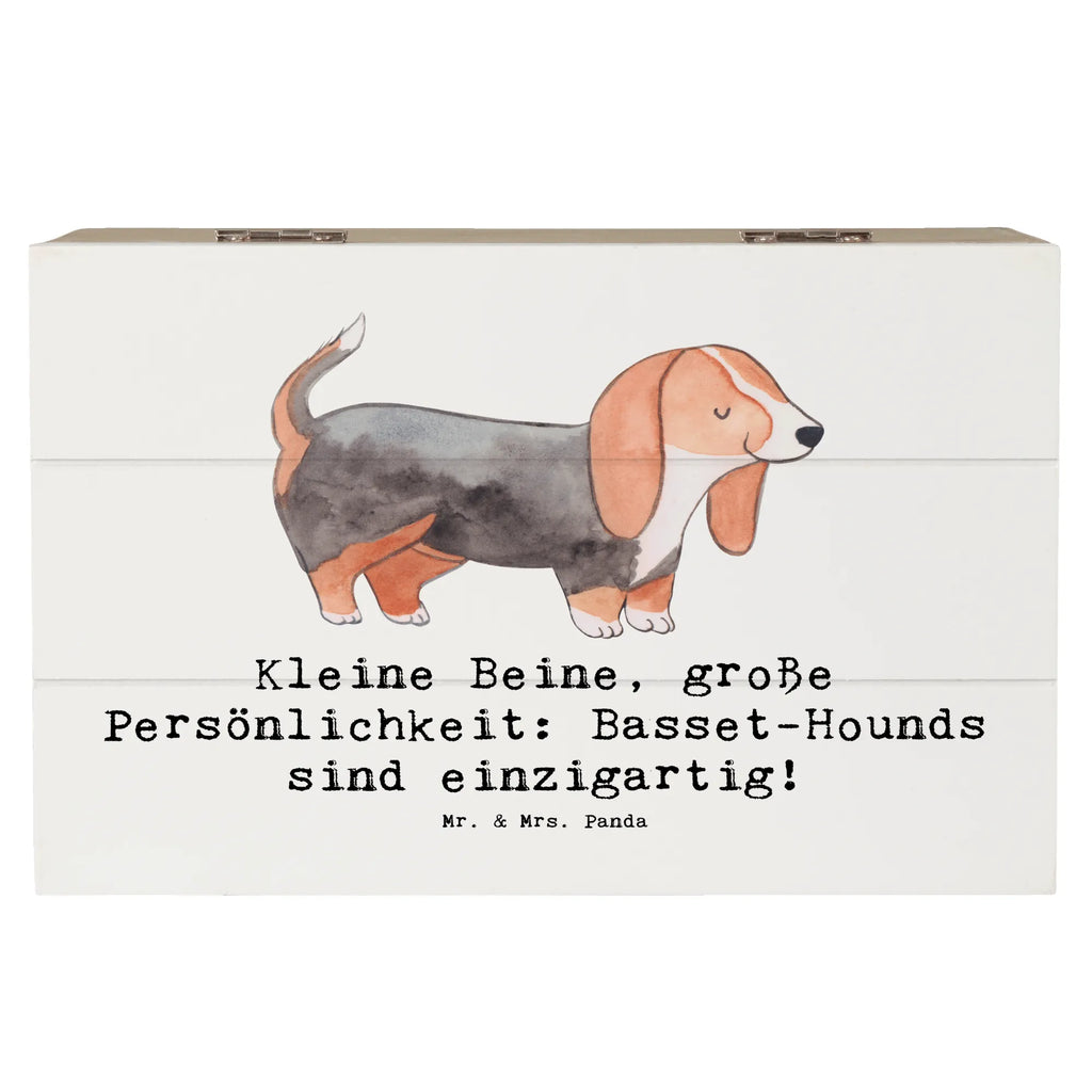 Holzkiste Basset Hound Persönlichkeit Schatulle, Kiste, Erinnerungskiste, Schatzkiste, Truhe, Dekokiste, Aufbewahrungsbox, Holzkiste, Geschenkbox, XXL, Erinnerungsbox, Geschenkdose, Hund, Hunderasse, Rassehund, Hundebesitzer, Geschenk, Tierfreund, Schenken, Welpe