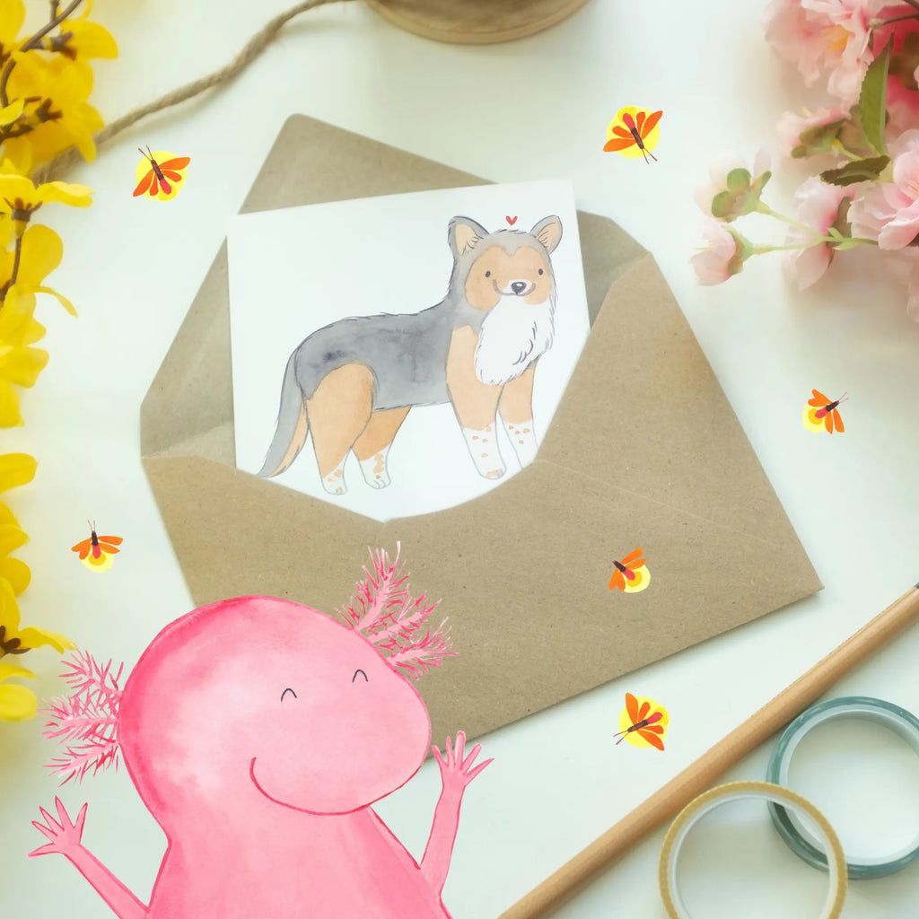 Greetings card Shetland Sheepdogs: Klein, aber oho - deine besten Freunde auf vier Pfoten. Ansichtskarten, Klappkarte, Geburtstagskarte, Grußkarte, Einladungskarte, Glückwunschkarte, Karte, Hochzeitskarte, Hund, Hunderasse, Rassehund, Hundebesitzer, Geschenk, Tierfreund, Schenken, Welpe