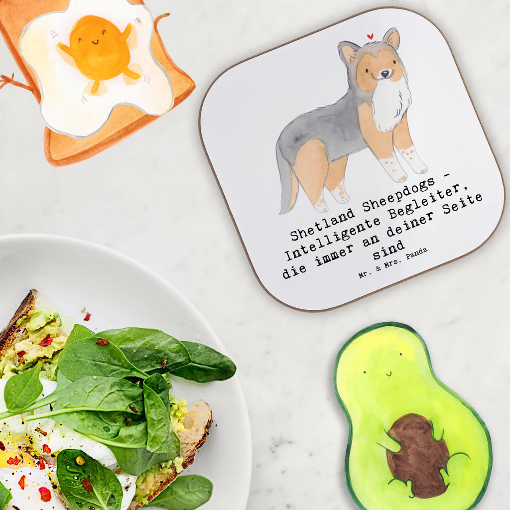 Square coaster Shetland Sheepdogs - Intelligente Begleiter, die immer an deiner Seite sind Bierdeckel, Holzuntersetzer, Untersetzer, Getränkeuntersetzer, Untersetzer für Gläser, Tassen Untersetzer, Glasuntersetzer, Untersetzer Design, Untersetzer Holz, Korkuntersetzer, Untersetzer aus Holz, Untersetzer Gläser, Hund, Hunderasse, Rassehund, Hundebesitzer, Geschenk, Tierfreund, Schenken, Welpe