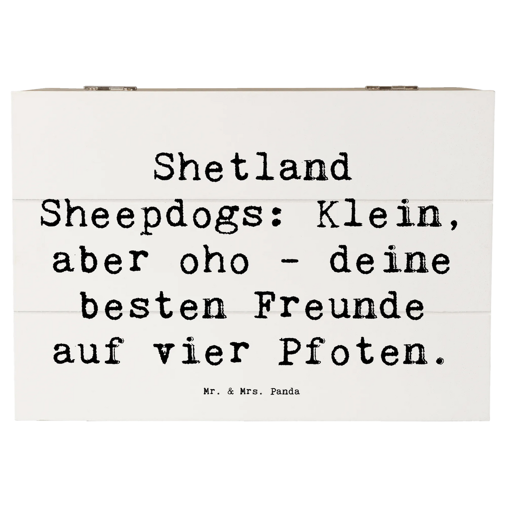 Holzkiste Spruch Shetland Sheepdog Freunde Geschenkdose, Truhe, XXL, Erinnerungsbox, Schatzkiste, Aufbewahrungsbox, Holzkiste, Schatulle, Erinnerungskiste, Dekokiste, Geschenkbox, Kiste, Hund, Hunderasse, Rassehund, Hundebesitzer, Geschenk, Tierfreund, Schenken, Welpe