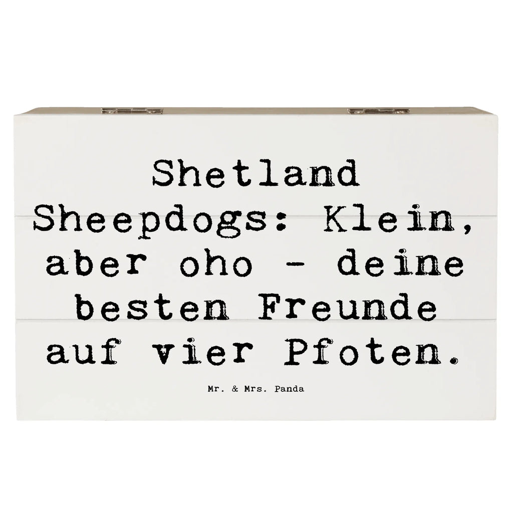 Holzkiste Spruch Shetland Sheepdog Freunde Geschenkdose, Truhe, XXL, Erinnerungsbox, Schatzkiste, Aufbewahrungsbox, Holzkiste, Schatulle, Erinnerungskiste, Dekokiste, Geschenkbox, Kiste, Hund, Hunderasse, Rassehund, Hundebesitzer, Geschenk, Tierfreund, Schenken, Welpe