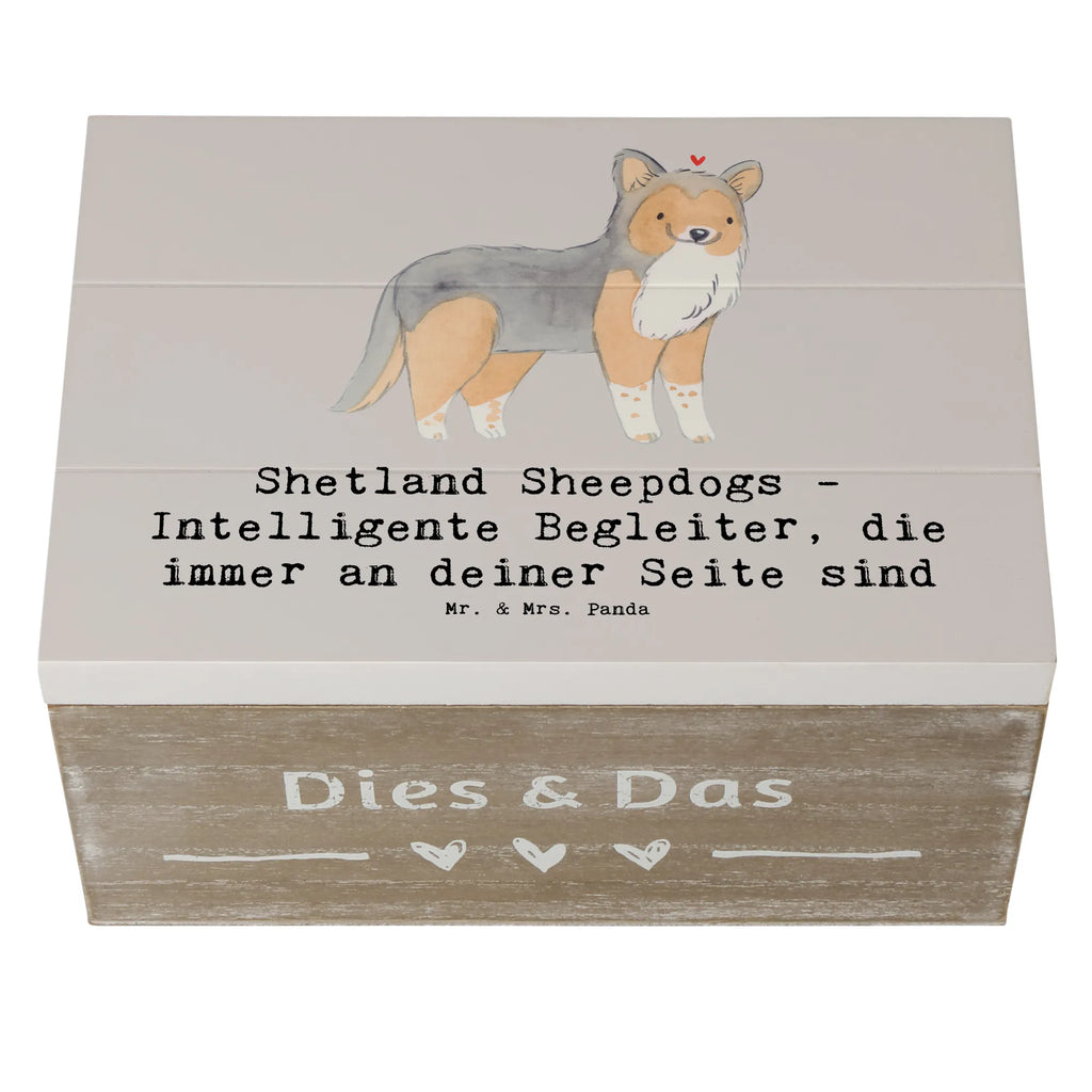 Holzkiste Shetland Sheepdog Freund Dekokiste, Schatulle, Geschenkdose, Truhe, Schatzkiste, Holzkiste, Geschenkbox, Aufbewahrungsbox, Erinnerungskiste, Erinnerungsbox, Kiste, XXL, Hund, Hunderasse, Rassehund, Hundebesitzer, Geschenk, Tierfreund, Schenken, Welpe