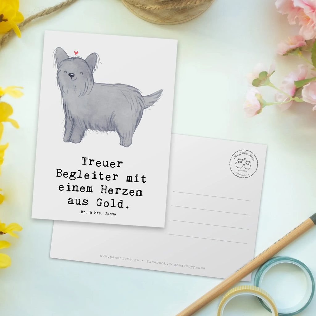 Postkarte Skye Terrier Herz Einladungskarten Geburtstag, Postkarte, Geburtstagskarte, Einladung, Ansichtskarte, Dankeskarte, Einladung Geburtstag, Karte, Grußkarte, Geschenkkarte, Ansichtskarten, Einladungskarte, Hund, Hunderasse, Rassehund, Hundebesitzer, Geschenk, Tierfreund, Schenken, Welpe