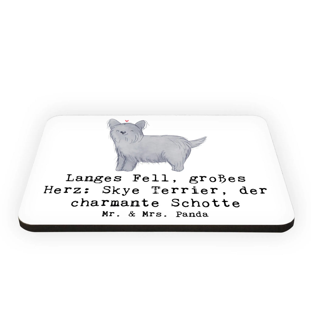 Magnet Langes Fell, großes Herz: Skye Terrier, der charmante Schotte Kühlschrankmagnet, Whiteboard Magnet, Souvenir Magnet, Notiz Magnet, Dekomagnet, Pinnwandmagnet, Motivmagnete, Kühlschrank Dekoration, Hund, Hunderasse, Rassehund, Hundebesitzer, Geschenk, Tierfreund, Schenken, Welpe