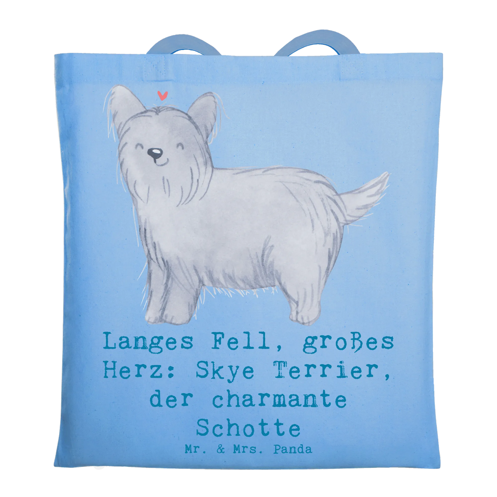Tragetasche Skye Terrier Badetasche, Schultertasche, Einkaufstüte, Strandtasche, Tragetasche, Stoffbeutel, Laptoptasche, Jutetasche, Stofftasche, Umhängetasche, Einkaufstasche, Beuteltasche, Beutel, Jutebeutel, Shopper, Tasche, Hund, Hunderasse, Rassehund, Hundebesitzer, Geschenk, Tierfreund, Schenken, Welpe