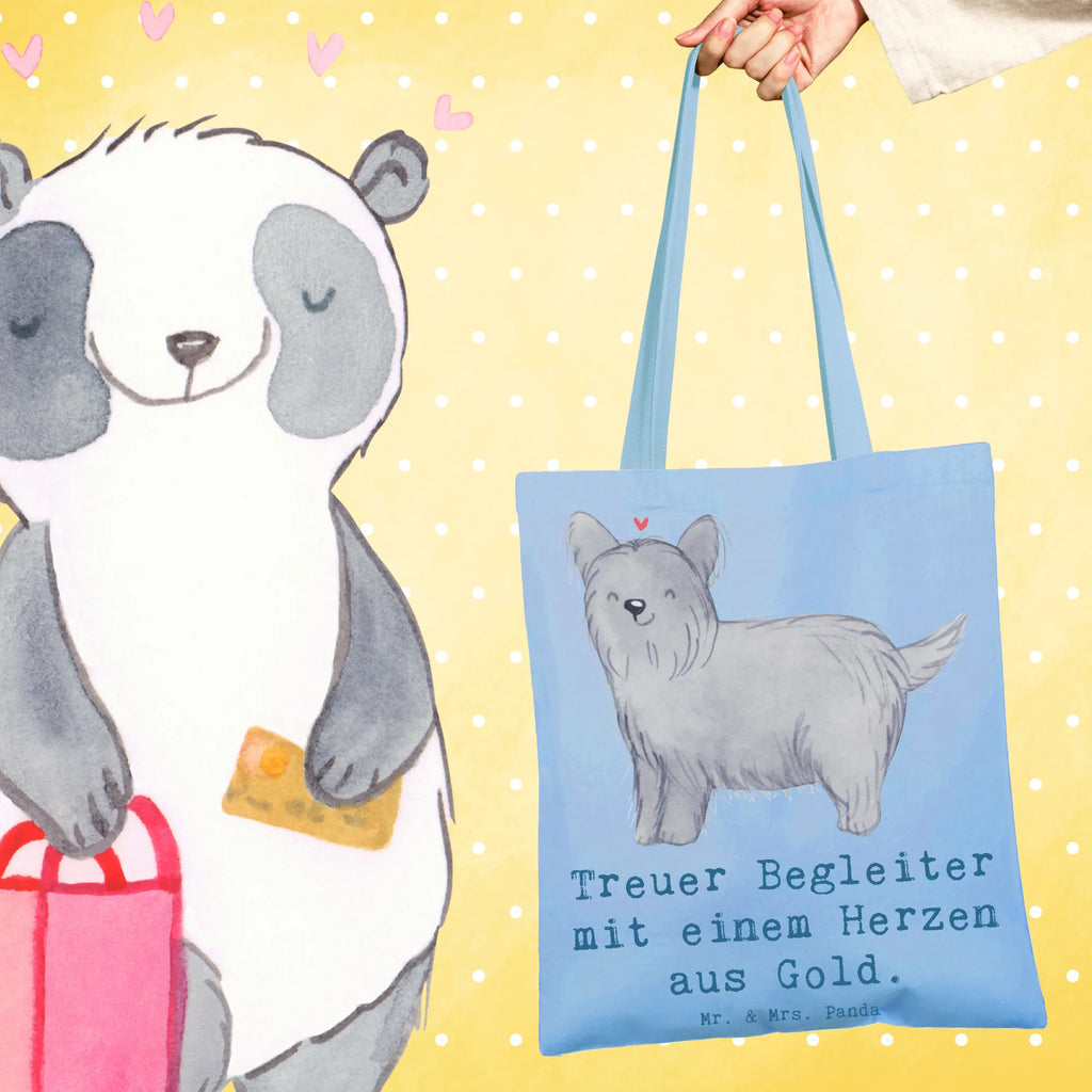 Tote bag Treuer Begleiter mit einem Herzen aus Gold. Jutebeutel, Stofftasche, Tragetasche, Einkaufstasche, Beutel, Tasche, Strandtasche, Shopper, Umhängetasche, Beuteltasche, Badetasche, Jutetasche, Schultertasche, Laptoptasche, Stoffbeutel, Einkaufstüte, Hund, Hunderasse, Rassehund, Hundebesitzer, Geschenk, Tierfreund, Schenken, Welpe