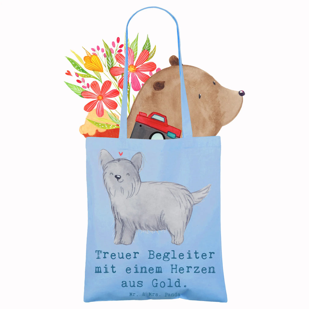 Tote bag Treuer Begleiter mit einem Herzen aus Gold. Jutebeutel, Stofftasche, Tragetasche, Einkaufstasche, Beutel, Tasche, Strandtasche, Shopper, Umhängetasche, Beuteltasche, Badetasche, Jutetasche, Schultertasche, Laptoptasche, Stoffbeutel, Einkaufstüte, Hund, Hunderasse, Rassehund, Hundebesitzer, Geschenk, Tierfreund, Schenken, Welpe