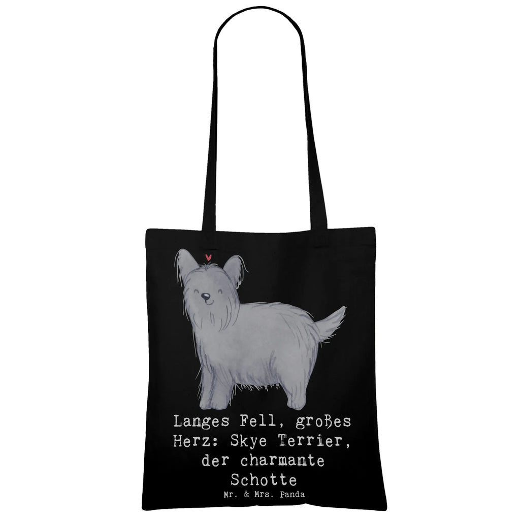 Tragetasche Skye Terrier Badetasche, Schultertasche, Einkaufstüte, Strandtasche, Tragetasche, Stoffbeutel, Laptoptasche, Jutetasche, Stofftasche, Umhängetasche, Einkaufstasche, Beuteltasche, Beutel, Jutebeutel, Shopper, Tasche, Hund, Hunderasse, Rassehund, Hundebesitzer, Geschenk, Tierfreund, Schenken, Welpe