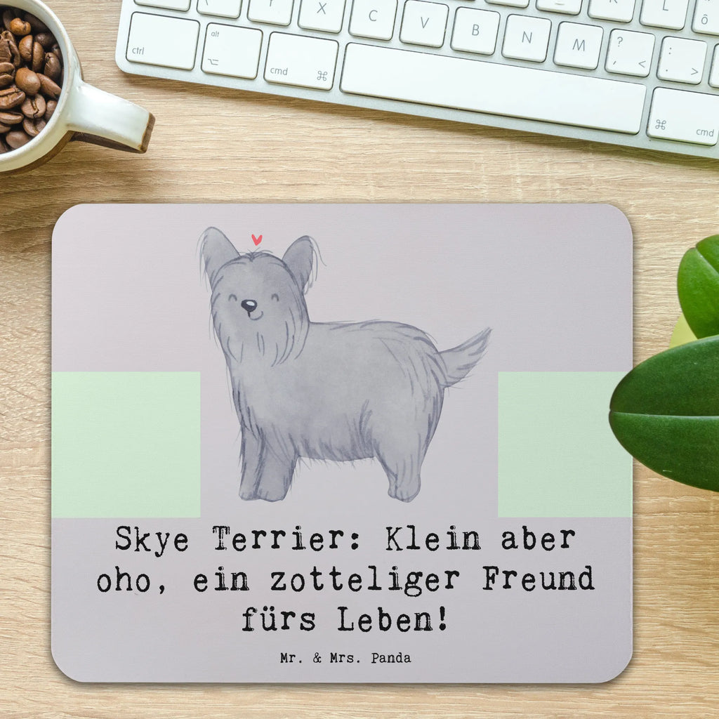 Mouse mat Skye Terrier: Klein aber oho, ein zotteliger Freund fürs Leben! PC Zubehör, Mauspad Büro, Arbeitszimmer, Computer zubehör, Einzigartiges Mauspad, Mauspad, Designer Mauspad, Büroausstattung, Mausunterlage, Mousepad, Hund, Hunderasse, Rassehund, Hundebesitzer, Geschenk, Tierfreund, Schenken, Welpe