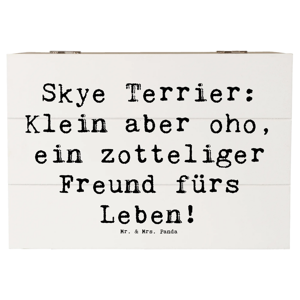 Holzkiste Spruch Skye Terrier Freund Erinnerungsbox, Erinnerungskiste, Truhe, Dekokiste, Schatulle, Geschenkbox, Aufbewahrungsbox, XXL, Schatzkiste, Holzkiste, Geschenkdose, Kiste, Hund, Hunderasse, Rassehund, Hundebesitzer, Geschenk, Tierfreund, Schenken, Welpe