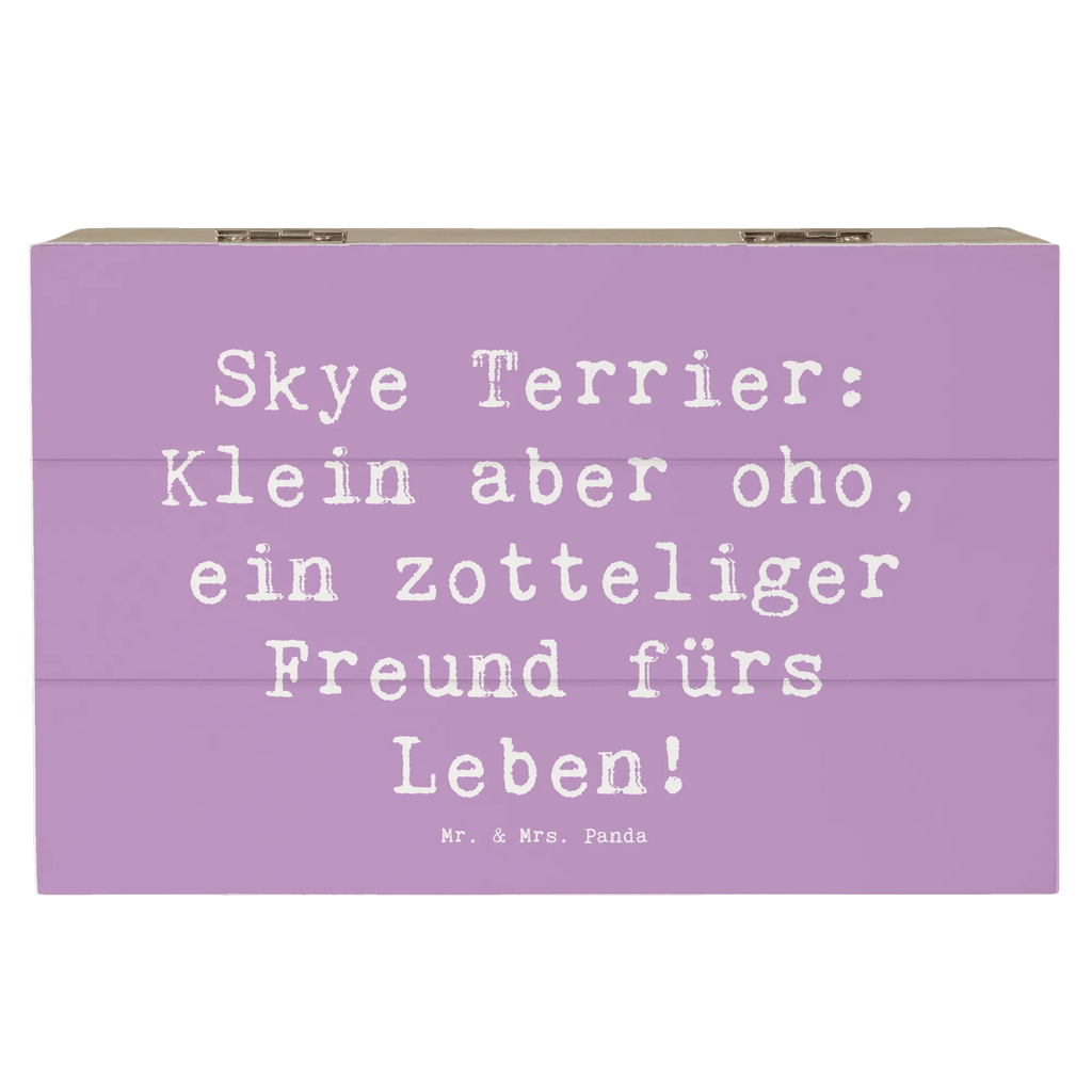 Holzkiste Spruch Skye Terrier Freund Erinnerungsbox, Erinnerungskiste, Truhe, Dekokiste, Schatulle, Geschenkbox, Aufbewahrungsbox, XXL, Schatzkiste, Holzkiste, Geschenkdose, Kiste, Hund, Hunderasse, Rassehund, Hundebesitzer, Geschenk, Tierfreund, Schenken, Welpe